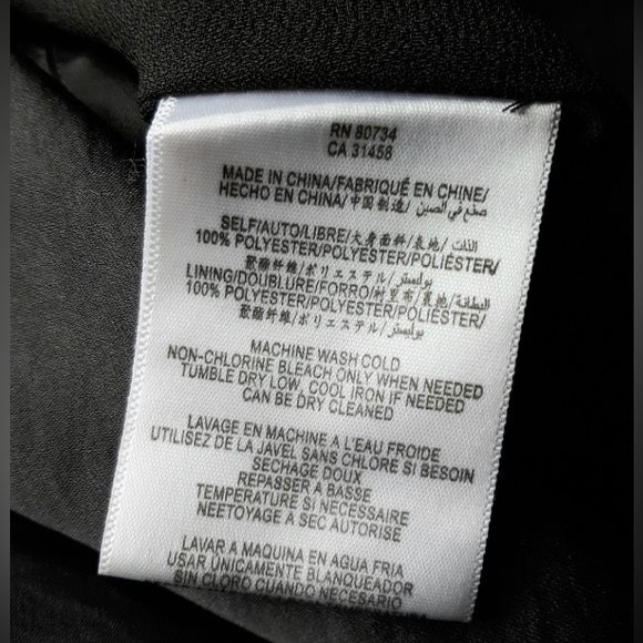 BCBGeneration Black One Shoulder Dress NWT - Picture 5 of 7